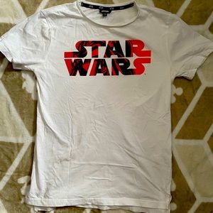 Star Wars themed shirt